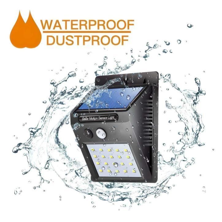 Solar Motion Sensor Outdoor Light